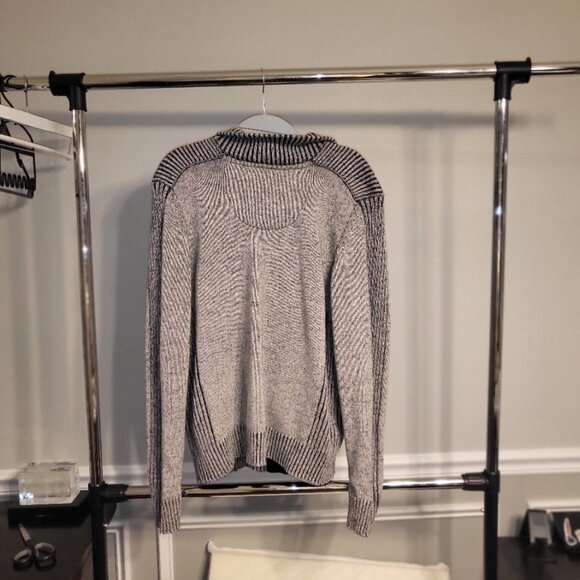 Fried Denim Sweater Jacket Sz L Eclectic Grandpa Cabincore - Picture 11 of 11